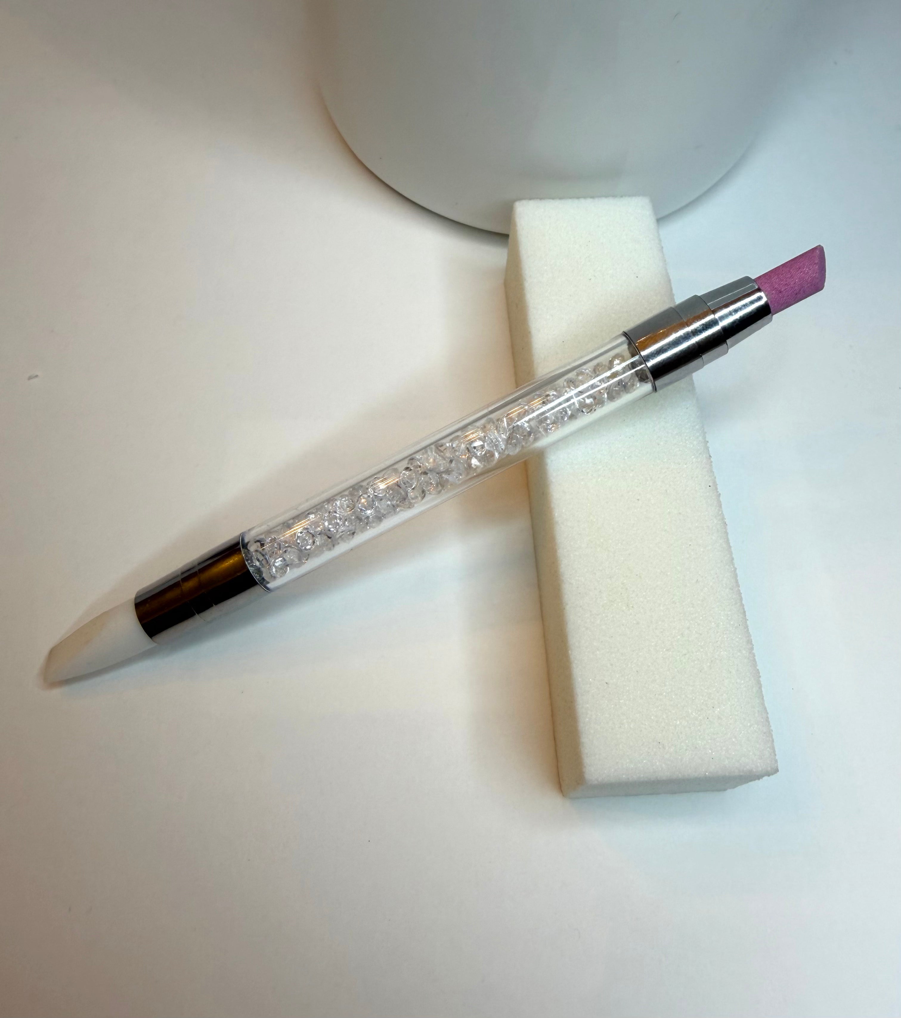 Cuticle Wand and Buffer Duo